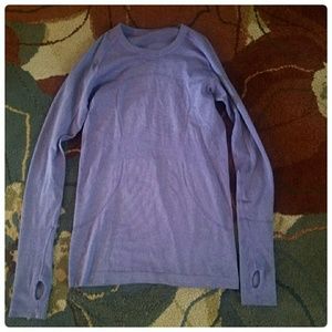 Lululemon light purple swiftly tech long sleeve 6